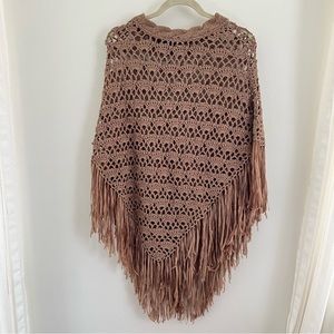 Vintage crochet shawl